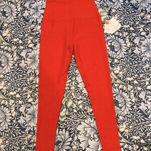 Beyond Yoga Red Leggings